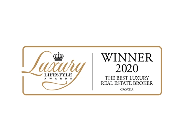 Alpha Luxe Group Immobilien, Gewinner des Lifestyle Luxury Award 2020, Exzellenz in Istrien